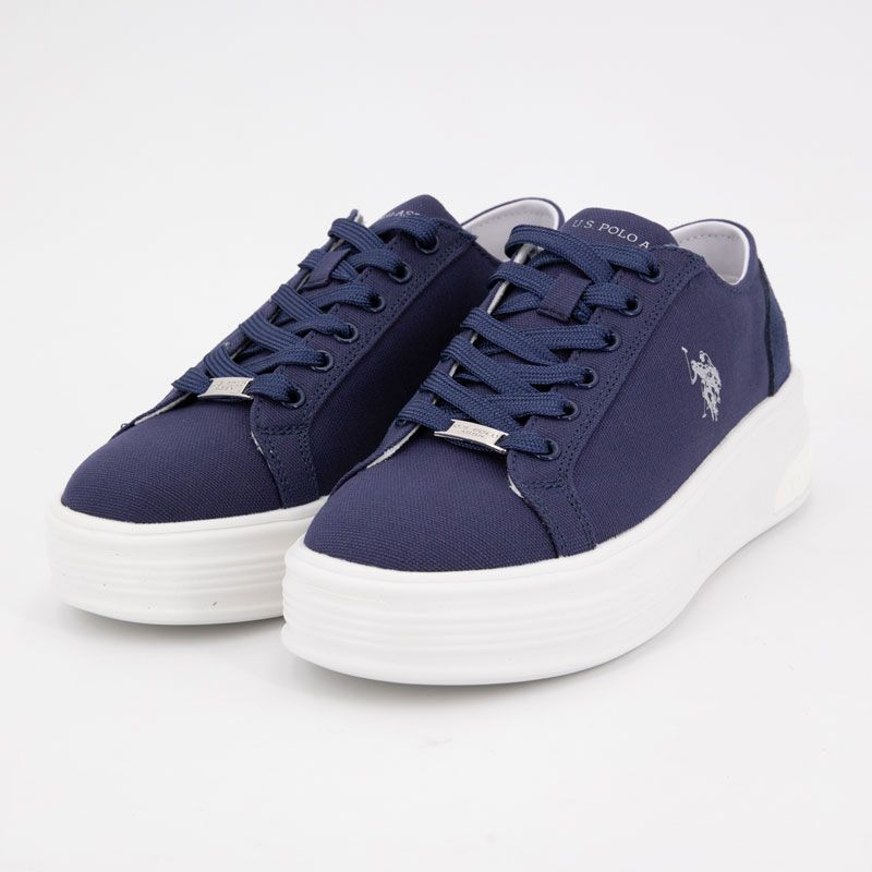 Basket mediaval blue asuka002-dbl002 t36/41 Femme US POLO