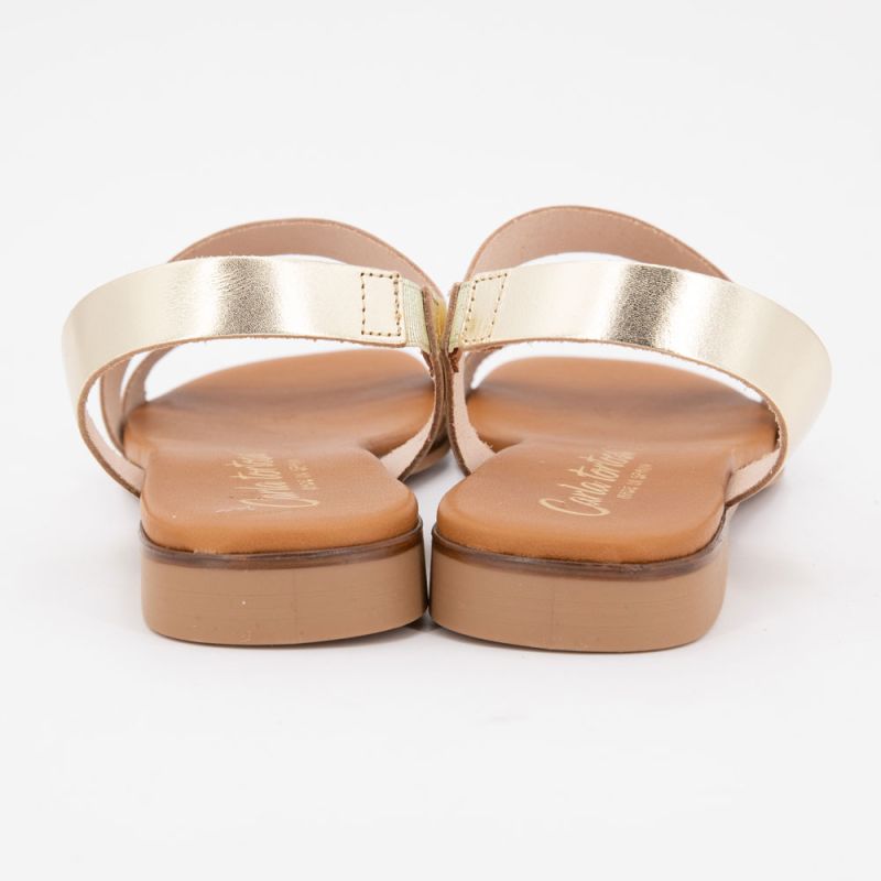 Sandales plate vaq. negro 10477 t36/41 Femme CARLA TORTOSA