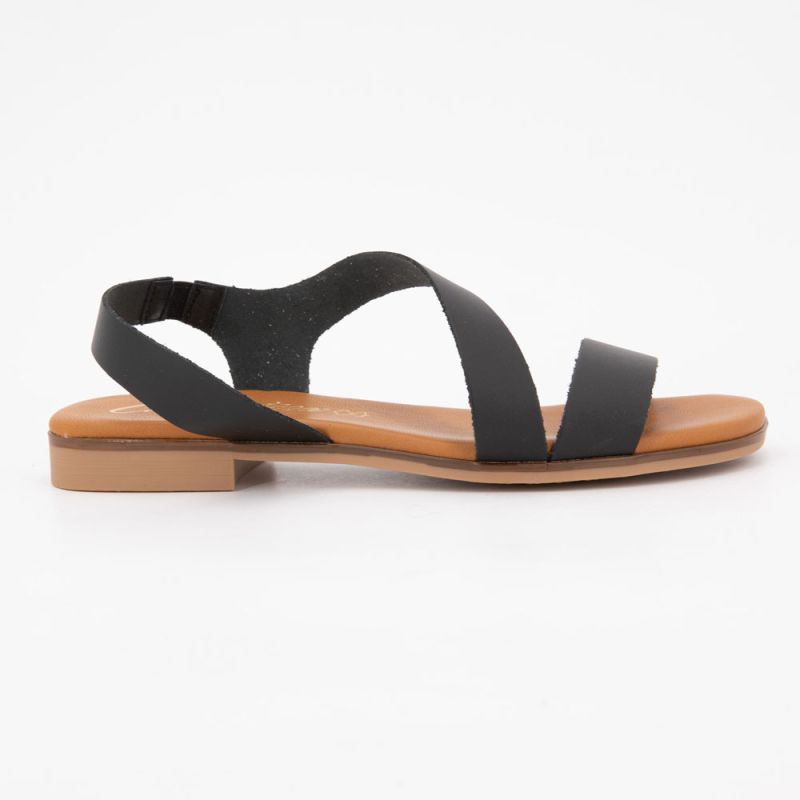 Sandales plate vaq. negro 10477 t36/41 Femme CARLA TORTOSA