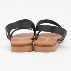 Sandales plate vaq. negro 10477 t36/41 Femme CARLA TORTOSA