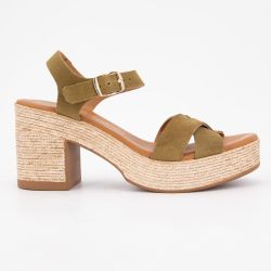 Sandales a talon serraje military 32624 t36/41 Femme CARLA TORTOSA Sandales a talon serraje military 32624 t36/41 Femme CARLA TORTOSA