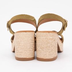 Sandales a talon serraje military 32624 t36/41 Femme CARLA TORTOSA Sandales a talon serraje military 32624 t36/41 Femme CARLA TORTOSA