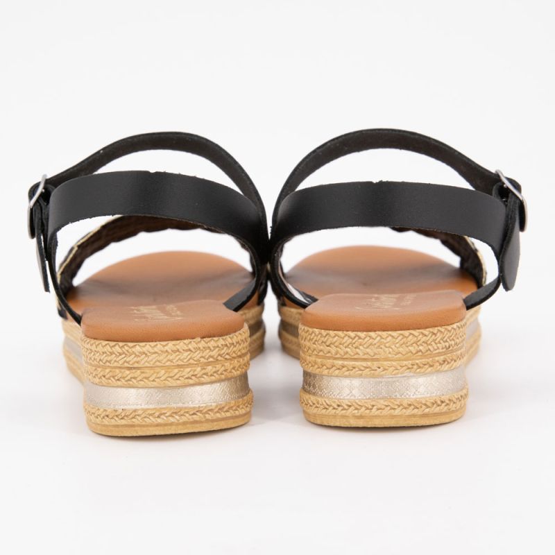 Sandales compensees negro 14386 t36/41 Femme CARLA TORTOSA