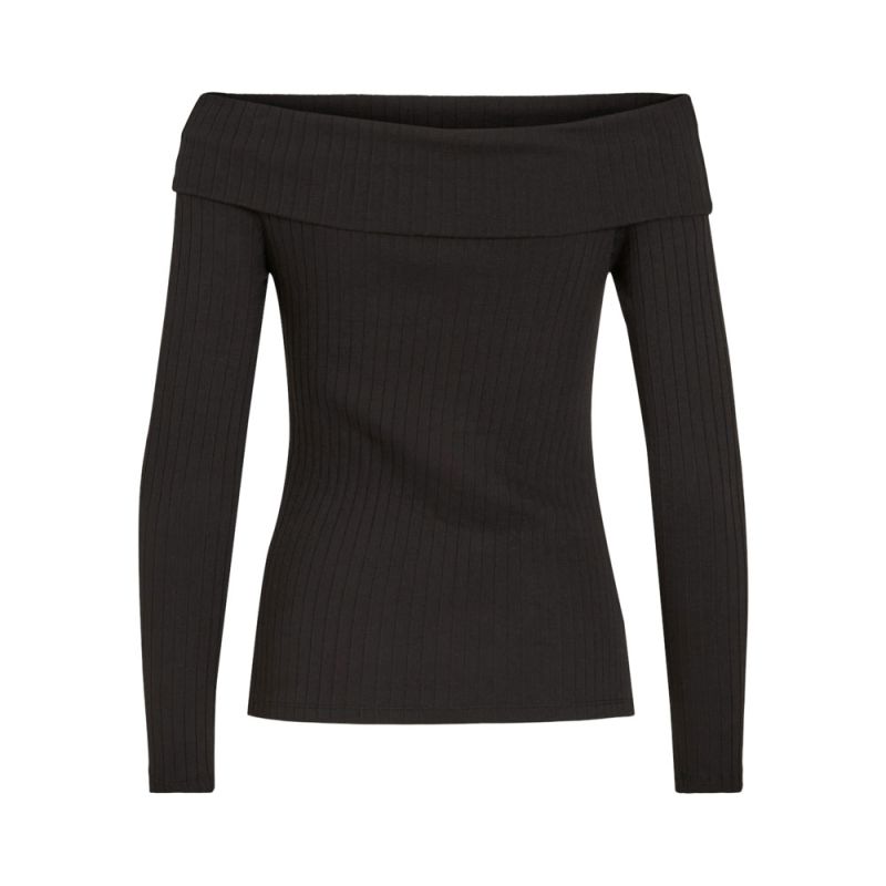 Tee shirt viommi black 14104637 4423 Femme VILA