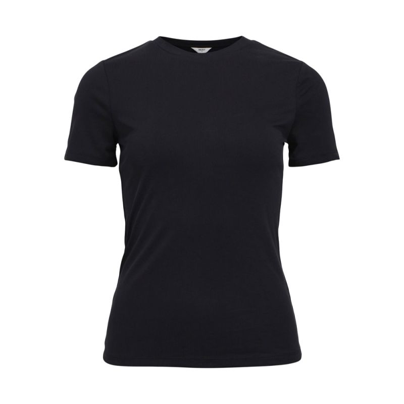 Tee shirt objannie black 23043499 4422 Femme OBJECT