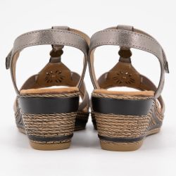 Sandale a talon platine 74r0172010 t36/41 Femme ROMIKA