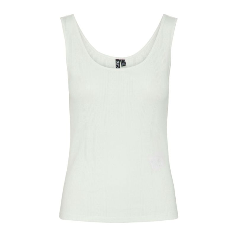Top pcfia cloud dancer 17155482 4267 Femme PIECES