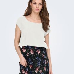 Haut onlnova black 15222173-4277 Femme ONLY