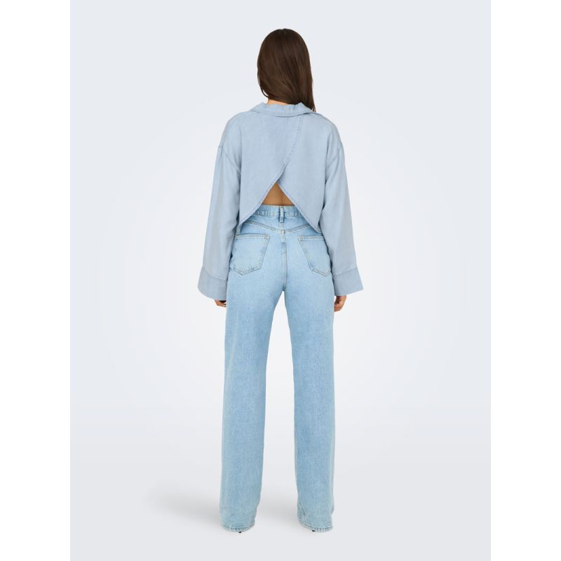 Chemise onlcharis light blue 15337929-4230 Femme ONLY