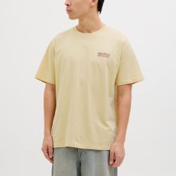 Tee shirt jwhmykonos italian straw 12276717 4285 Homme JACK & JONES Tee shirt jwhmykonos italian straw 12276717 4285 Homme JACK & JONES