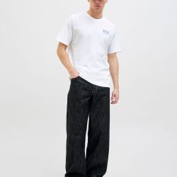 Tee shirt jwhmykonos bright white 12276717 4285 Homme JACK & JONES Tee shirt jwhmykonos bright white 12276717 4285 Homme JACK & JONES