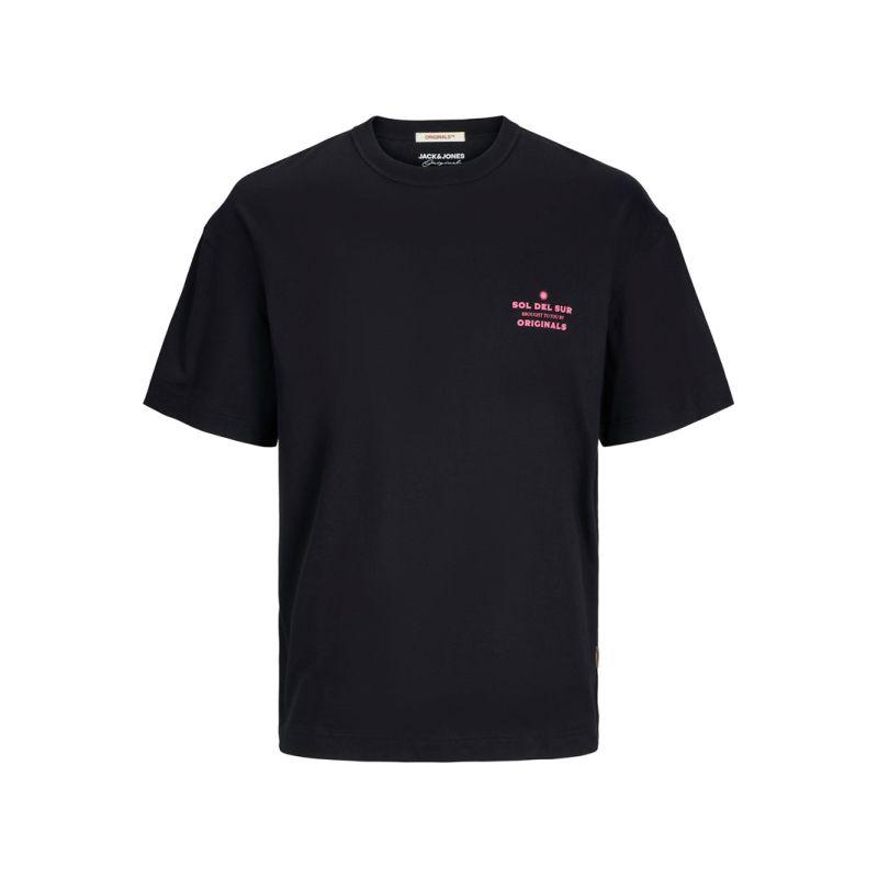 Tee shirt jwhmykonosblack 12276717 4285 Homme JACK & JONES