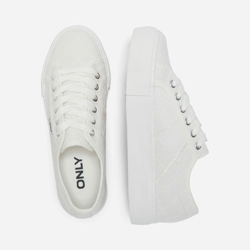 Basket onlnoomi white 15343678-4280 t36/41 Femme ONLY