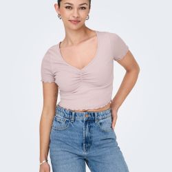 Haut onlbetty light grey melange 15311919 4230 Femme ONLY Haut onlbetty light grey melange 15311919 4230 Femme ONLY