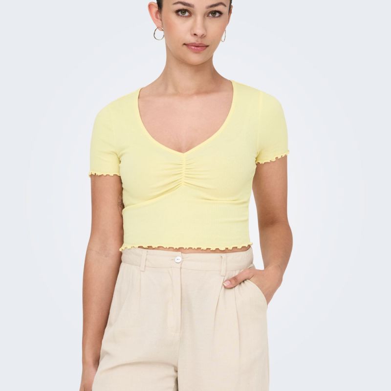 Haut onlbetty light grey melange 15311919 4230 Femme ONLY Haut onlbetty light grey melange 15311919 4230 Femme ONLY
