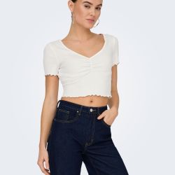 Haut onlbetty light grey melange 15311919 4230 Femme ONLY Haut onlbetty light grey melange 15311919 4230 Femme ONLY