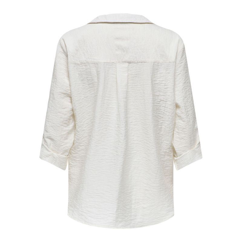 CHEMISE MC CLOUD DANCER JDYLAUREL 3/4 LINEN 15347163