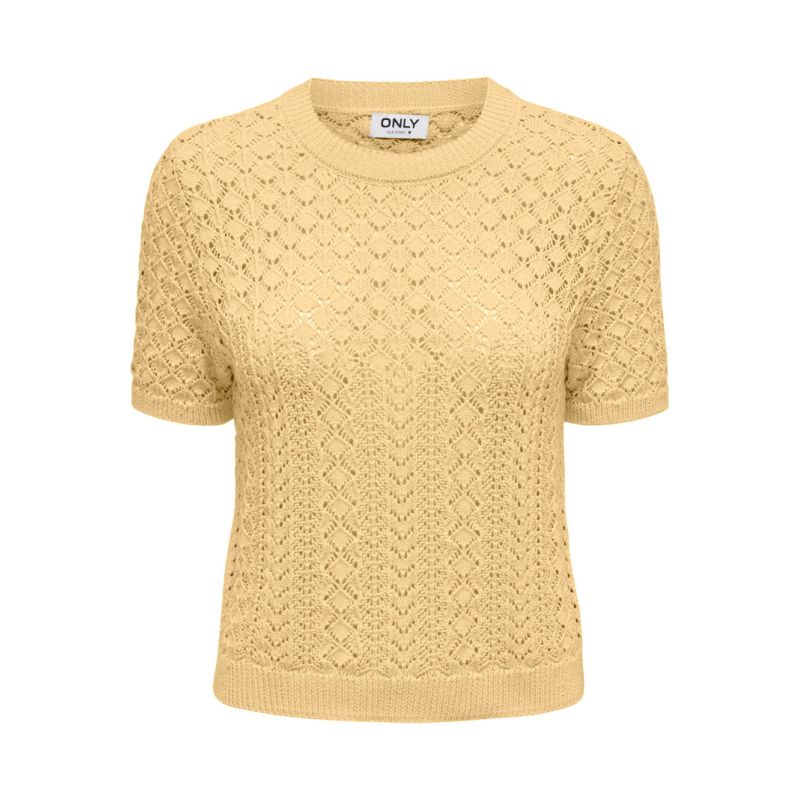 PULL MANCHE COURTE ONLSAGA CLOUD DANCER 15339662 4230