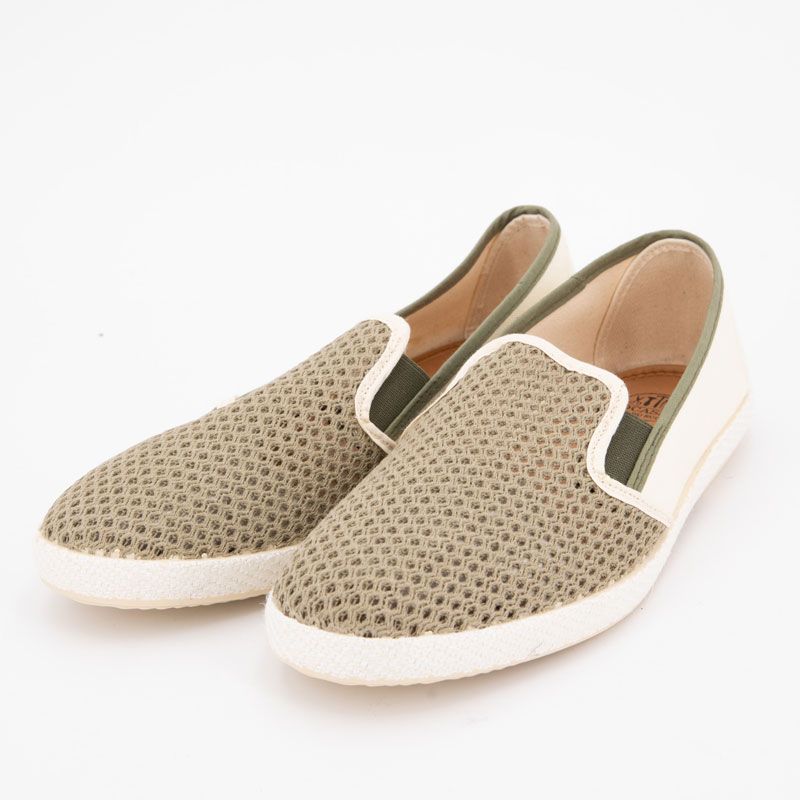 ESPADRILLE SLIP ON GRIS CRUDO GRIS ESPADRILLE SLIP ON GRIS CRUDO GRIS