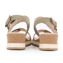 Sandale compensee nubuck olive 92875342 36/41 Femme CAPRICE