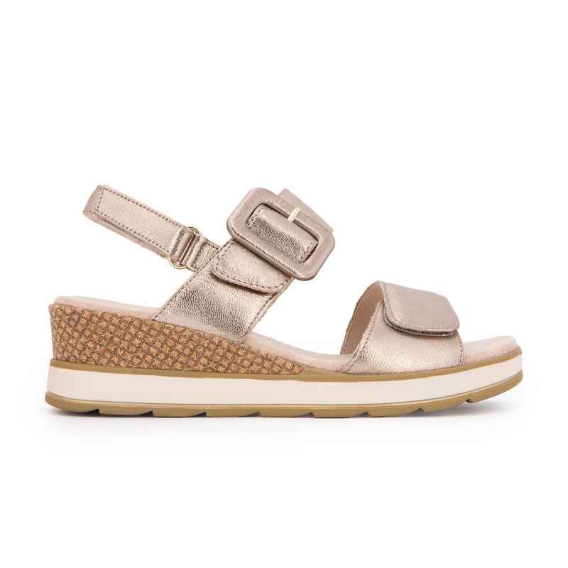 Sandale taupe metallic 92875342 36-41 Femme CAPRICE
