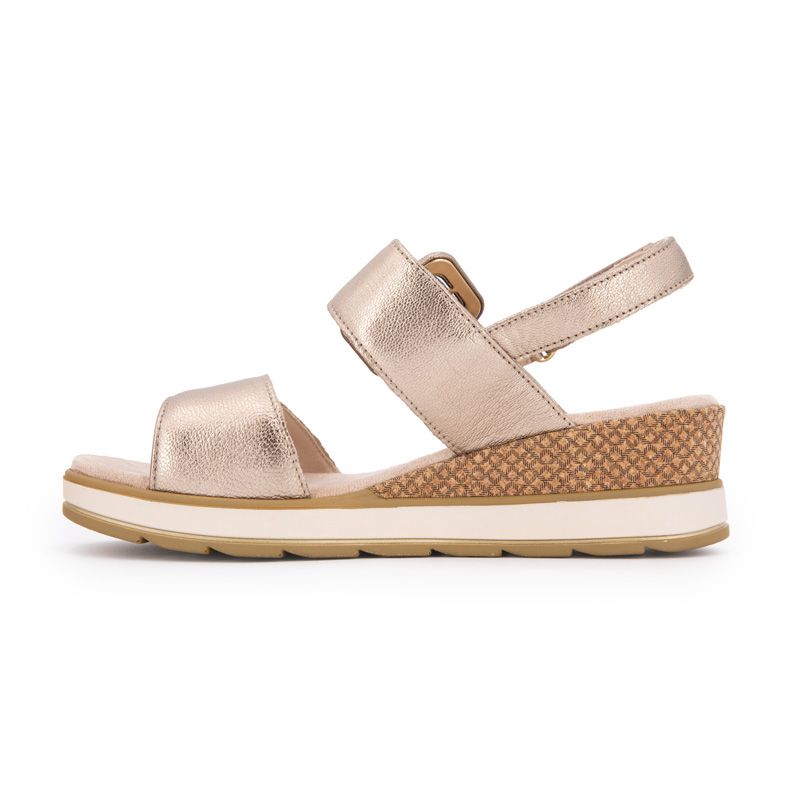 Sandale taupe metallic 92875342 36-41 Femme CAPRICE