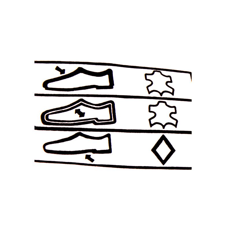 MULES COMPENSEE GRABADO CUERO 5373 T36/41 MULES COMPENSEE GRABADO CUERO 5373 T36/41