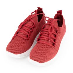 Basket en toile à lacets Femme KELARA