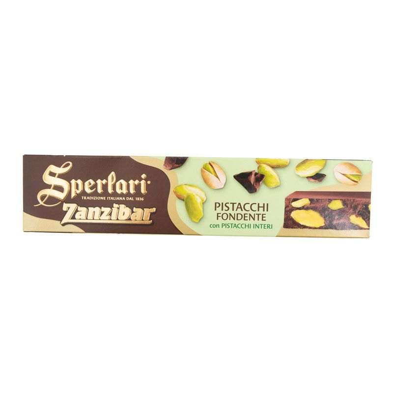 Barre 200g chocolat noir avec pistache Mixte SPERLARI