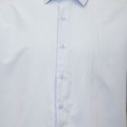 Chemise unie mc regular noire bill302 Homme BILL TORNADE