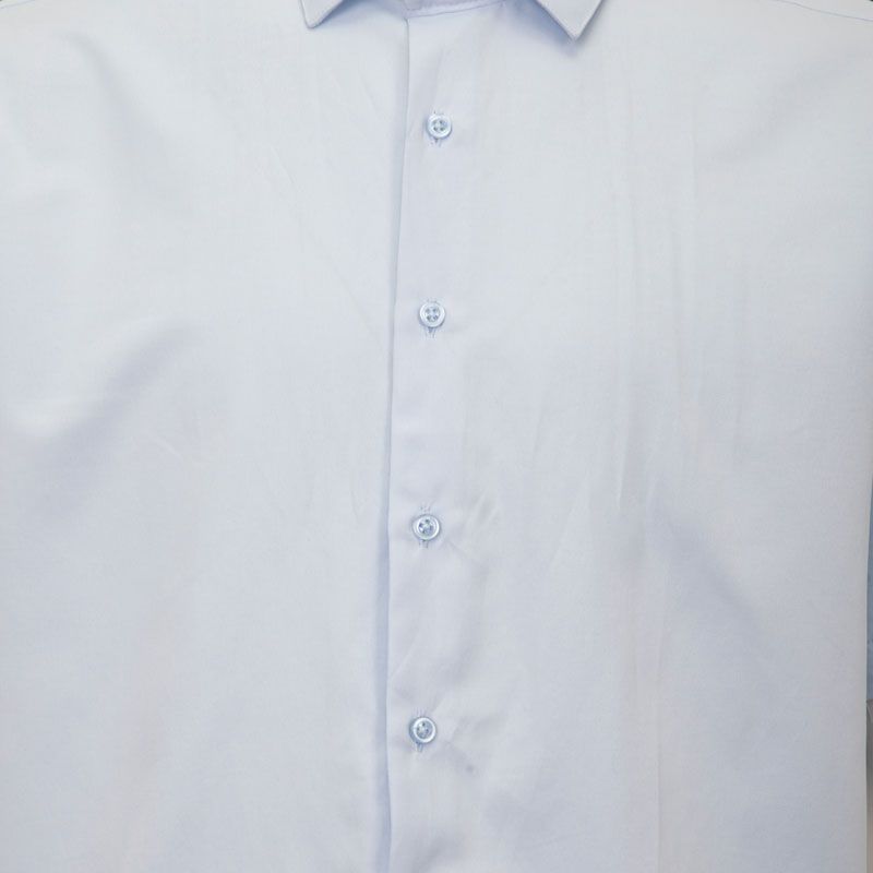 Chemise unie mc regular noire bill302 Homme BILL TORNADE