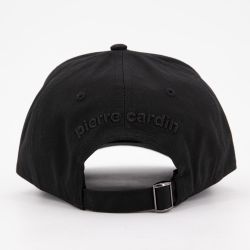 CASQUETTE NOIRE PIERRE CARDIN PCA/1/CAS/LOG/04