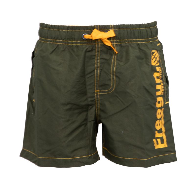 Boardshort court avec ceinture demi elastiquee sw/fg/m/3/fce/ass1 Enfant FREEGUN