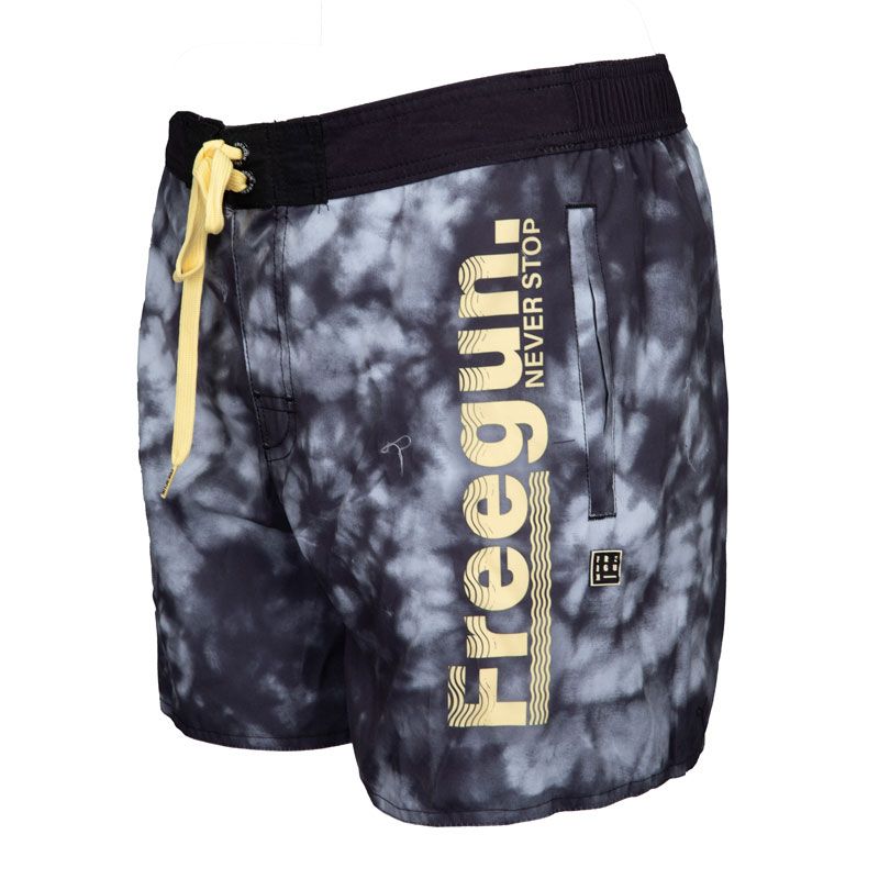 élastiquée Freegun Boardshort Court Homme Short De Bain Freegun