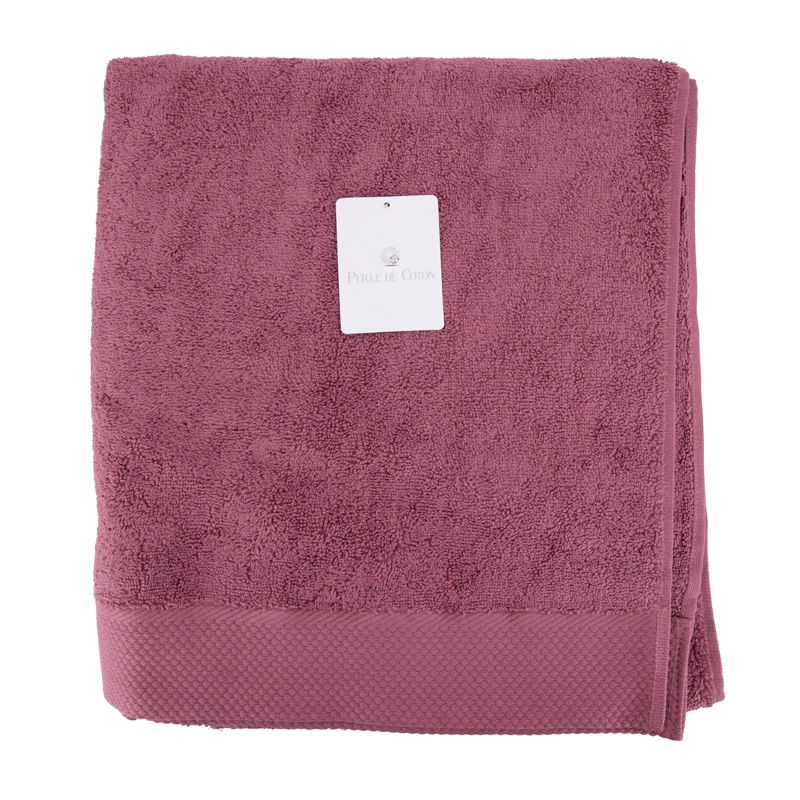 Drap de bain100x150 cm Mixte PERLE DE COTON