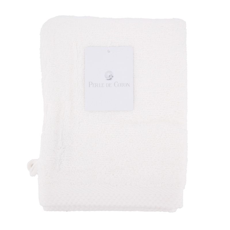 GANT DE TOILETTE ARGENT