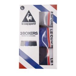 Lot de 3 boxers noir coqsportif/x Homme LE COQ SPORTIF Lot de 3 boxers noir coqsportif/x Homme LE COQ SPORTIF
