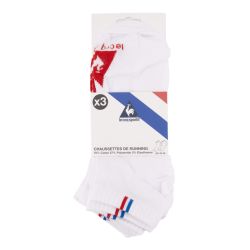 Chaussettes de running lot de 3 paires noires coqsportif/x3 Homme LE COQ SPORTIF Chaussettes de running lot de 3 paires noires coqsportif/x3 Homme LE COQ SPORTIF