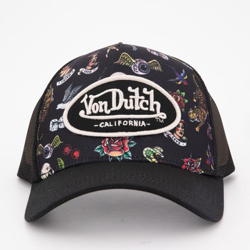 CASQUETTE HOMME VON DUTCH VD/0/CAS1/TAT/NR