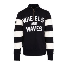 SWEAT ZIPPE COL CAMIONNEUR WW/1/SW/THUNDER/BE