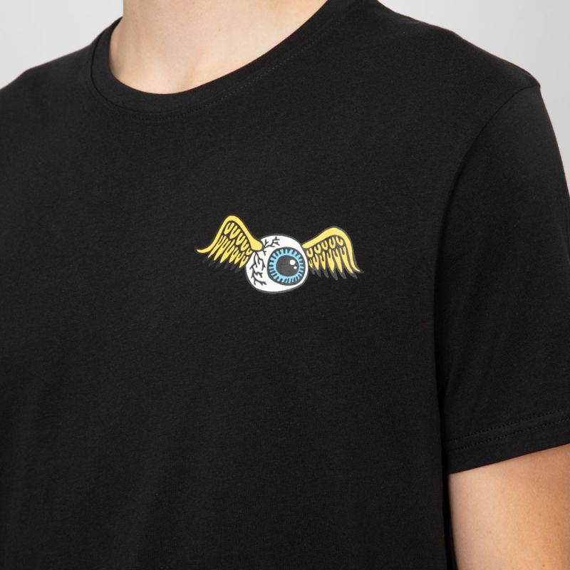 Tee shirt blanc vd/1/tsc/eye/w Homme VON DUTCH