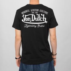 Tee shirt blanc vd/1/tsc/eye/w Homme VON DUTCH