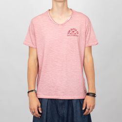 Tee shirt rose vd/1/tv/class/op Homme VON DUTCH