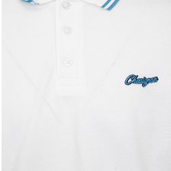 Polo broder 44496 albus Homme CHEVIGNON