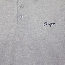 Polo broder 44496 albus Homme CHEVIGNON