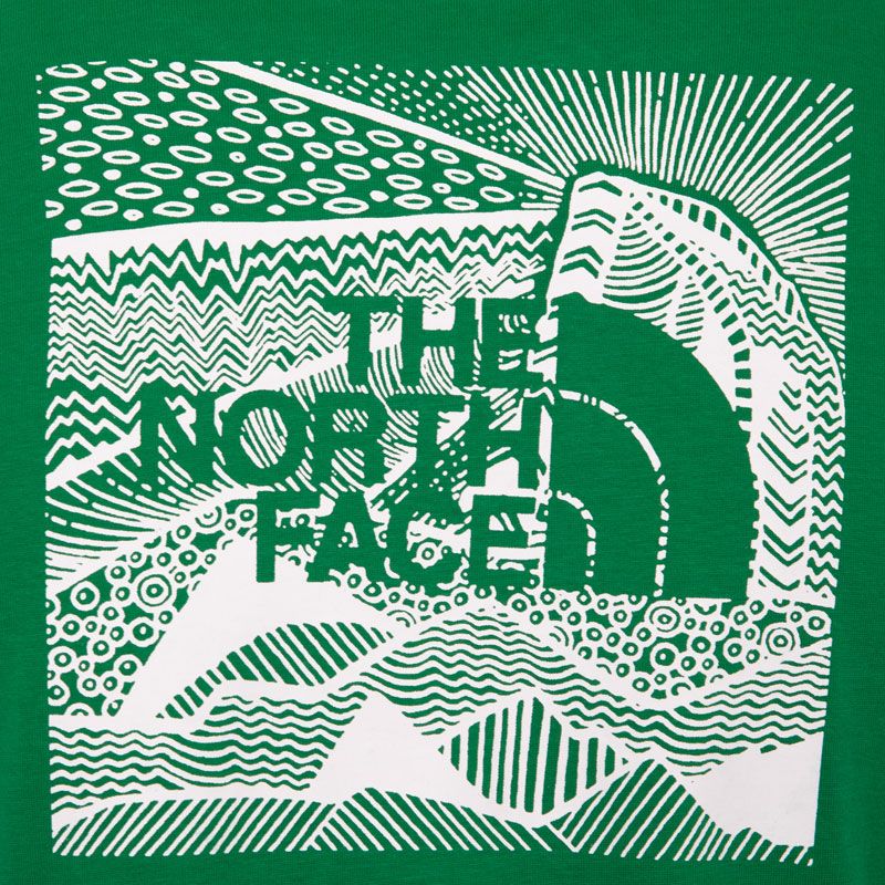 Tee shirt mc white nf0a87nvfn41 Homme THE NORTH FACE