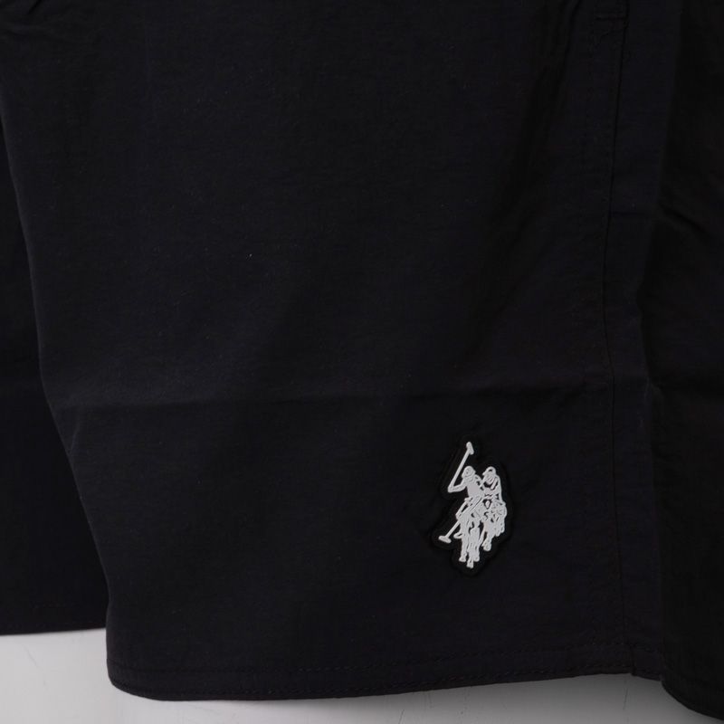 Short de bain noir Homme US POLO