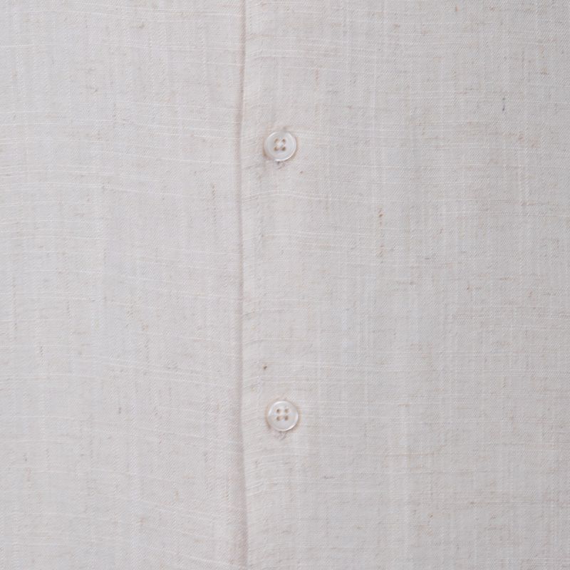 Chemise mc en lin lt kaki leon Homme PANAME BROTHERS