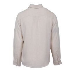 Chemise ml en lin lt kaki lino Homme PANAME BROTHERS