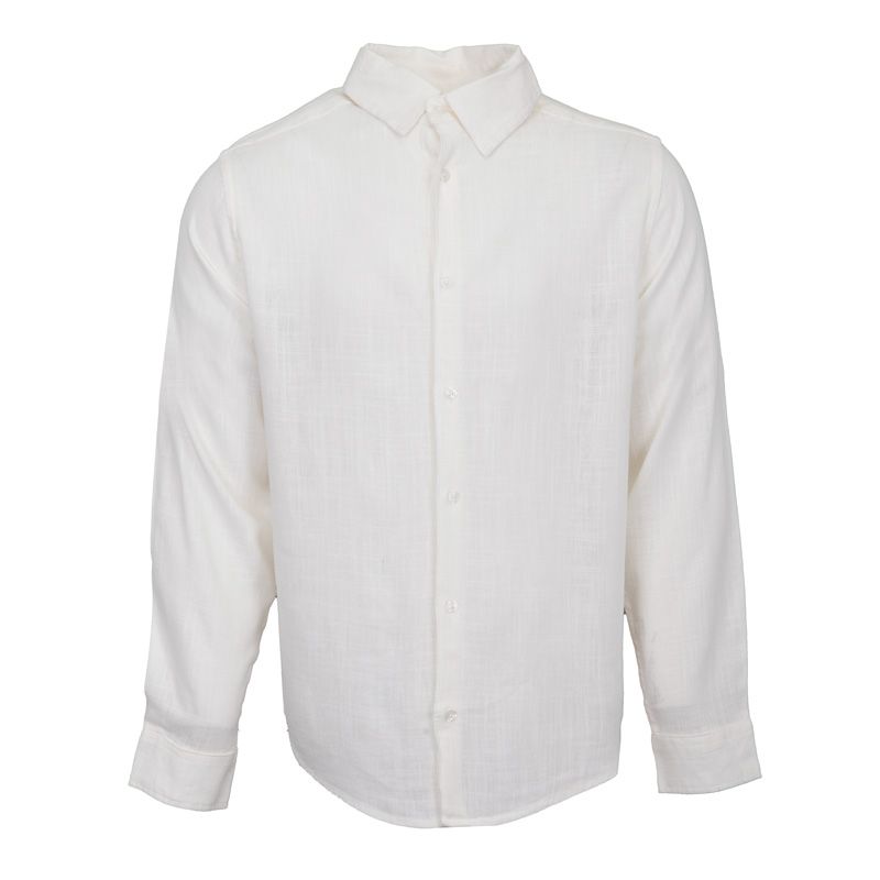 Chemise ml en lin lt kaki lino Homme PANAME BROTHERS